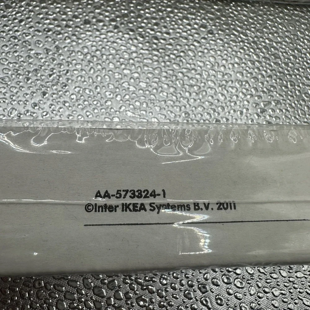New IKEA HUGAD White Flexible‎ Curtain Rod Corner Connector Set of 2 202.199.22